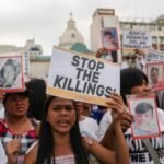 People Demonstrating Showing Human Rights Issues in Asia