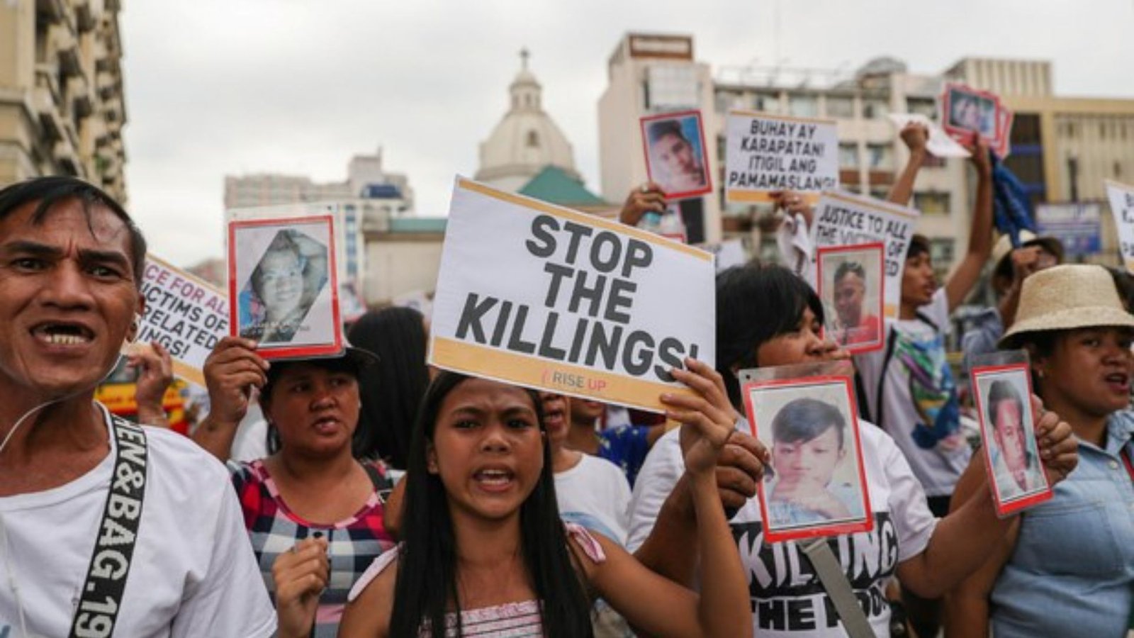 People Demonstrating Showing Human Rights Issues in Asia